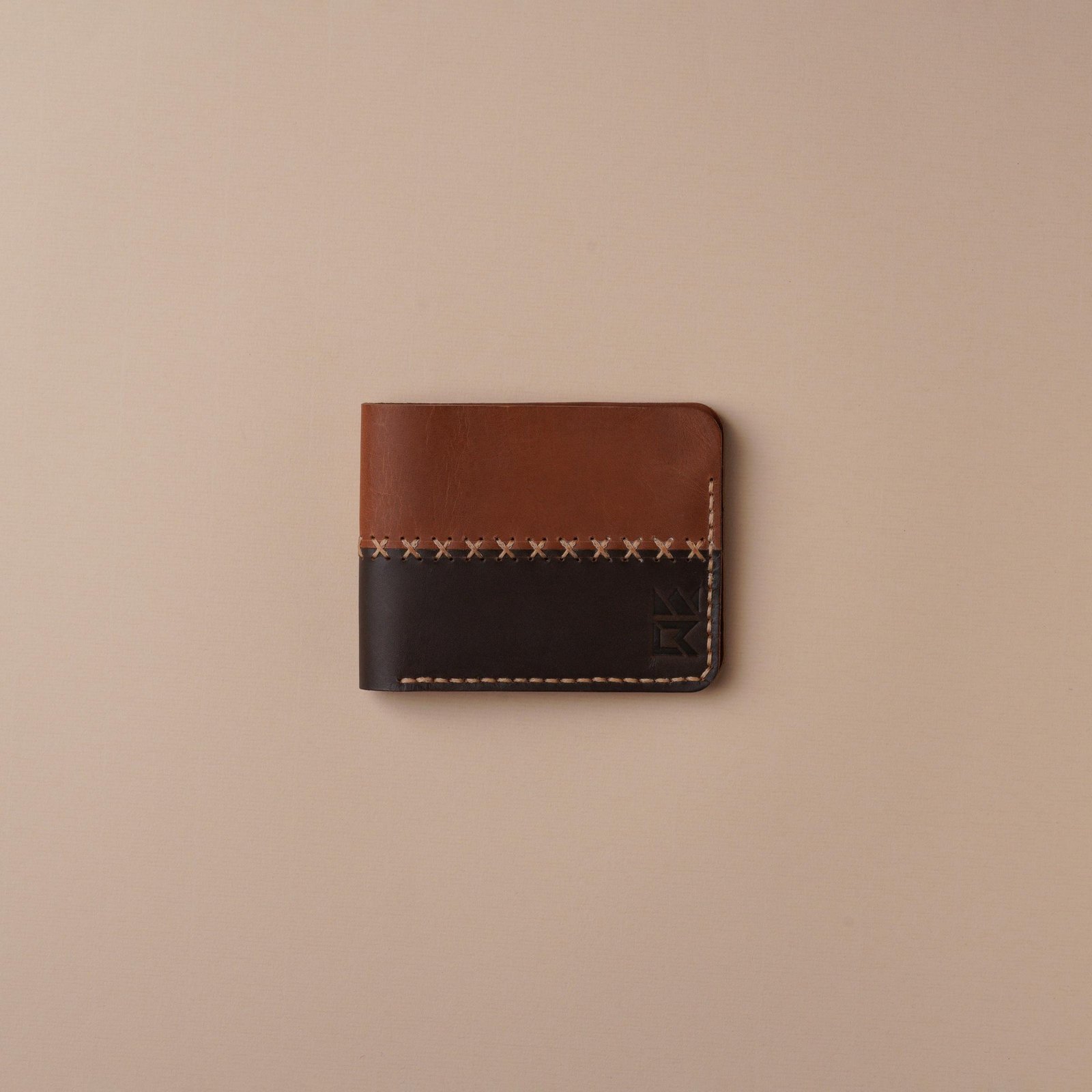 two Colours Bifold Premium Leather wallet